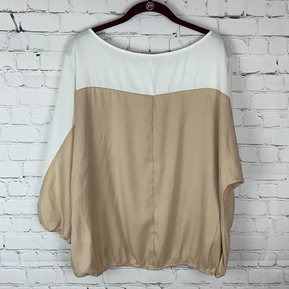 New York & Company Color Block Blouse Size Large - Picture 6 of 6
